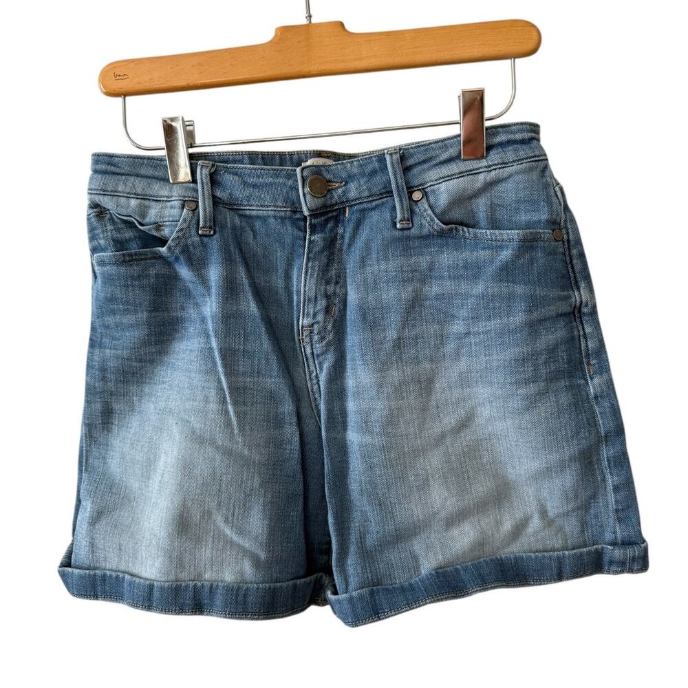 Calvin Klein Denim Jean Shorts Light Wash 4